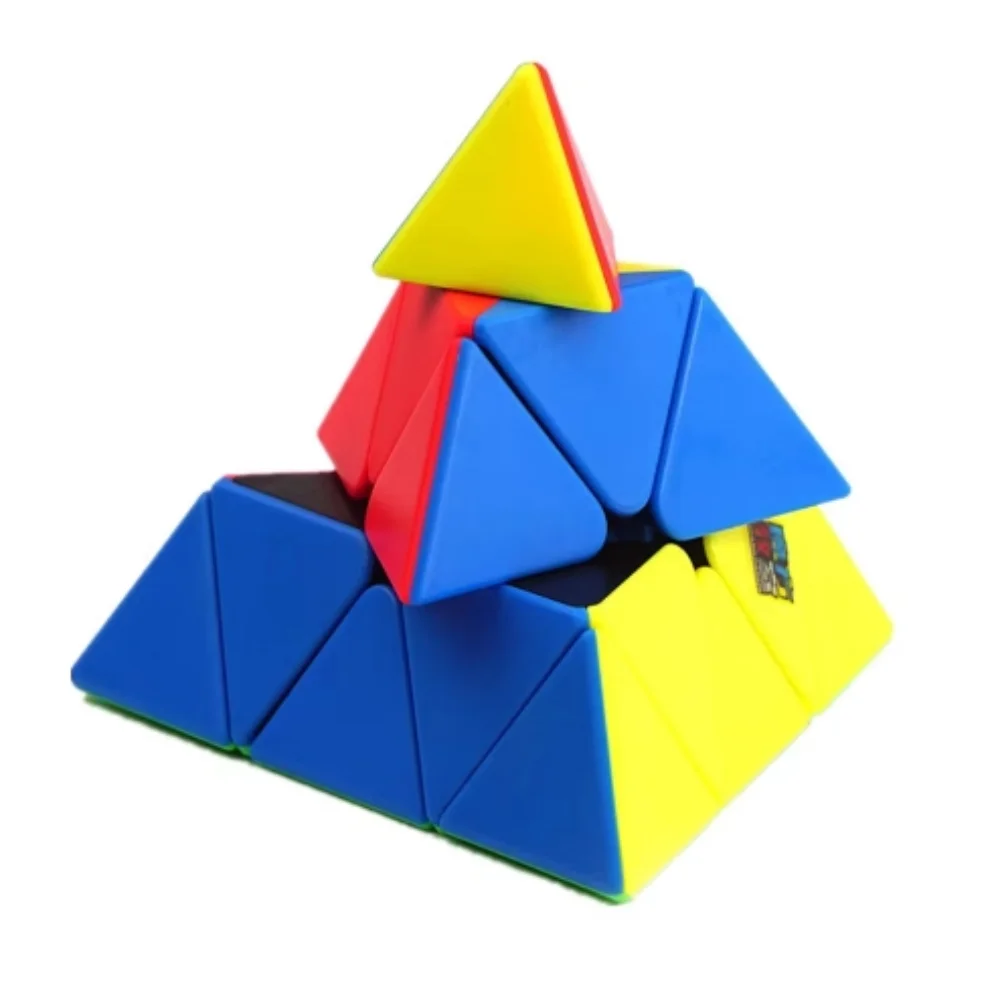 MoYu Meilong-Professional Pyramid Magic Cube, Speed Puzzle, Cubos Mágicos, Brinquedos Educativos, Aniversário e Presentes de Natal, 3x3