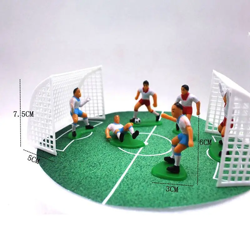 Voetbal Taarttopper Verjaardagsfeestje Decor Voetbal Wereldbeker Thema Sportfeest Voetbal Jongen Babyshower Kinderen Taartbenodigdheden
