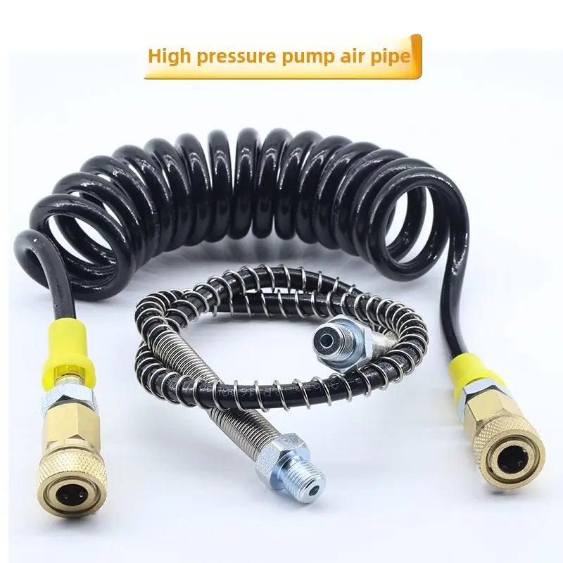 Explosion-Proof High Pressure Air Pump Hose 30Mpa 40Mpa 63Mpa Quick Connect