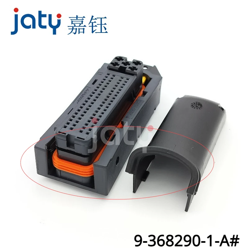 1set 81-Pin Waterproof ECU Car Connector 1813712-6 PCB Socket Female Plug 9-368290-1/1-368255 for Hyundai Elantra