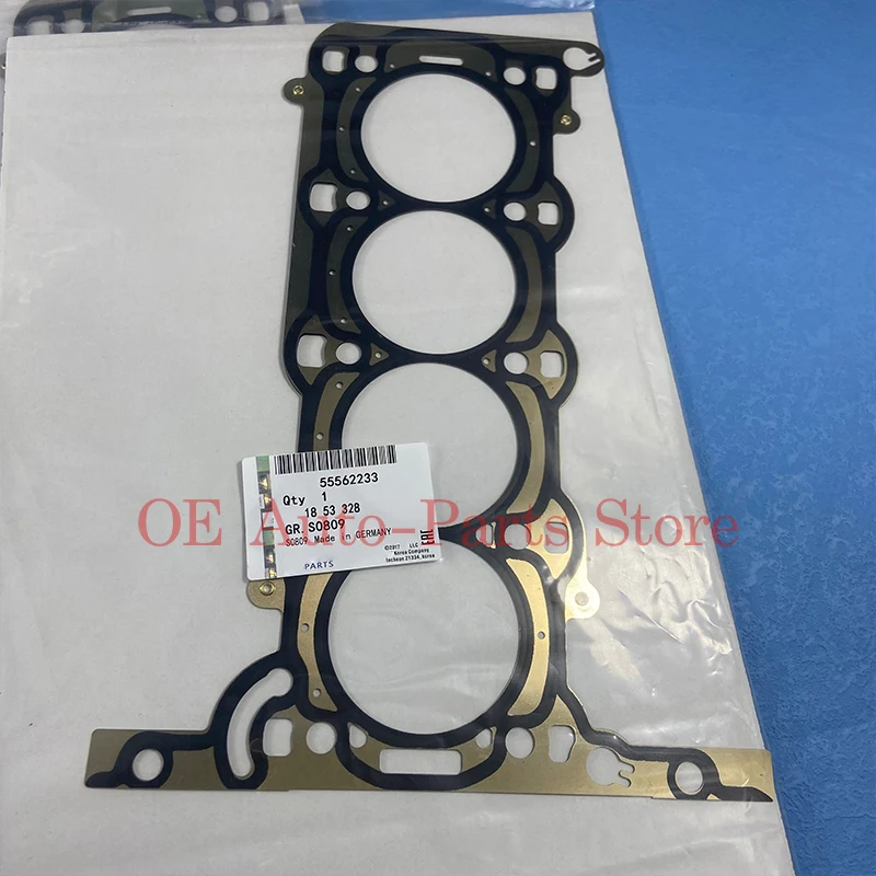 10PCS Engine Cylinder Head Gasket Seal For Buick Encore Cadillac Chevrolet Aveo Cruze Sonic Opel Vauxhall Astra Corsa 55562233