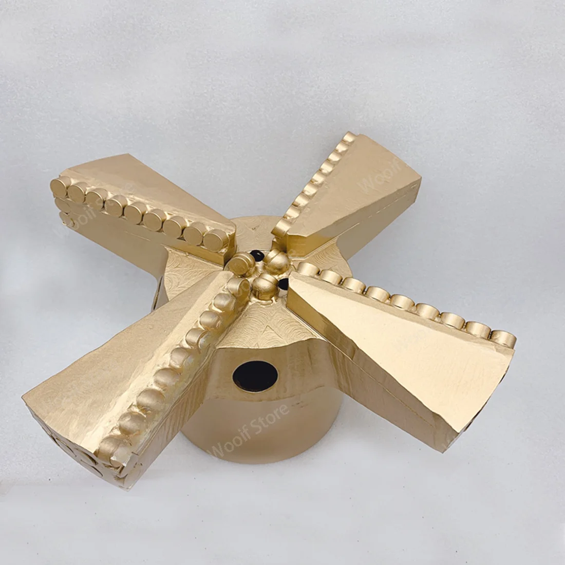 4 wing diamond concave coreless drill,composite non core drill bit,PDC drill bit for mining,Water well drill bit