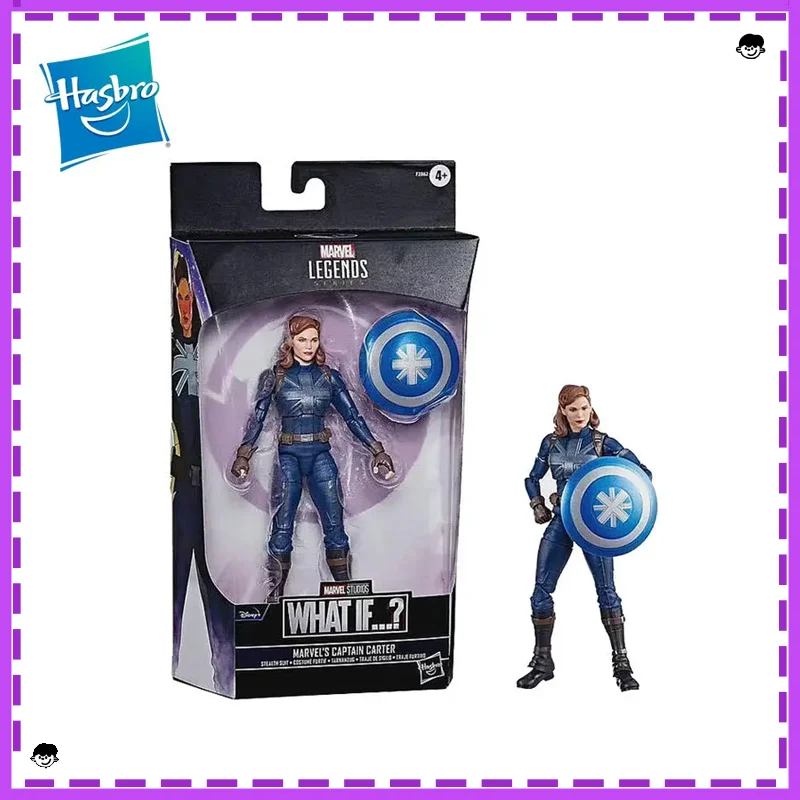 

Hasbro Marvel Legends What If Margaret Peggy Carter Action Figures Model Genuine Anime Figures Collection Hobby Gifts Toys