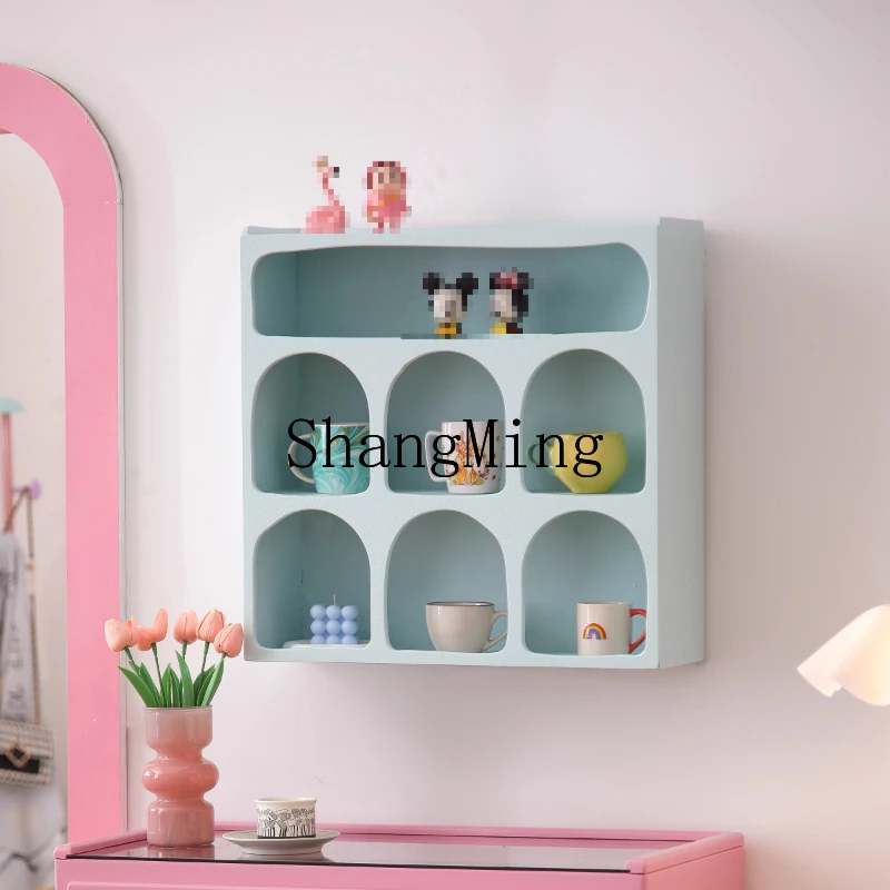 

SM dopamine cup storage rack, desktop storage cabinet, multi-layer teacup wall rack