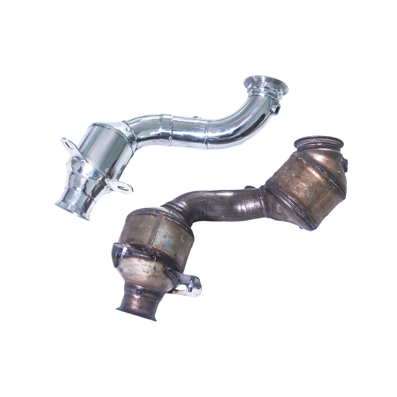 Suitable for 15-23 Mercedes-Benz C200 C250 C300 W205 downpipe, it is a high performance stainless steel cat exhaust system - Image 5