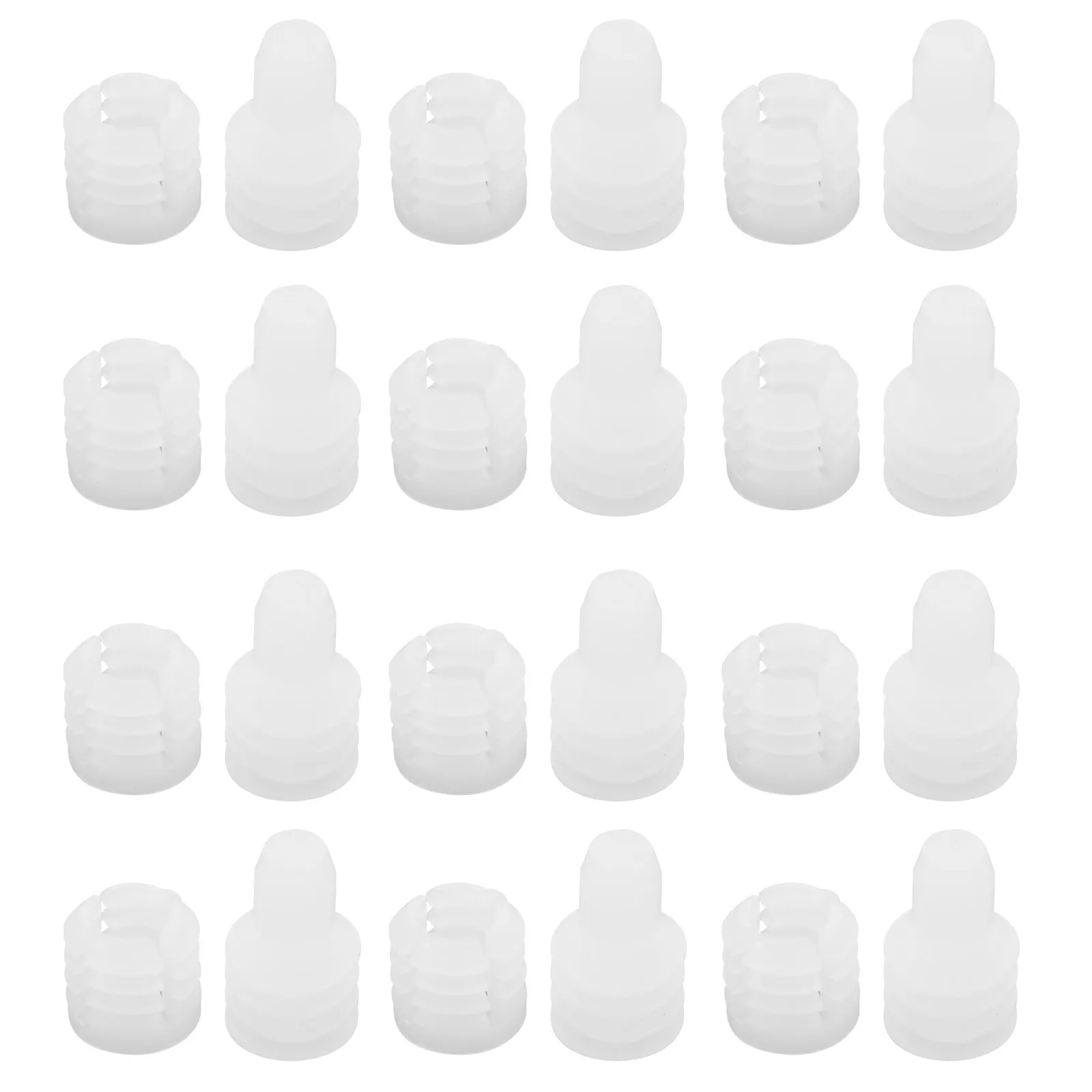 

20Pcs Cabinet Expansion Anchors Heavy Duty Furniture Connector Parts Easy Install Insert Nuts for Cabinet Assembly Hardware