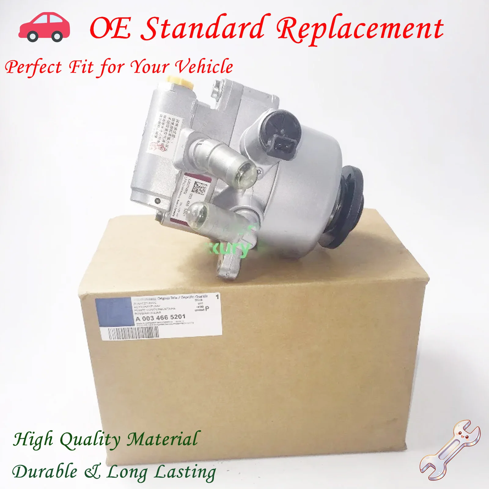 Power Steering Pump ABC Hydraulic Pump A0034665201 Active Body Control Pump for Mercedes-Benz S-Class W221 CL-Class C216