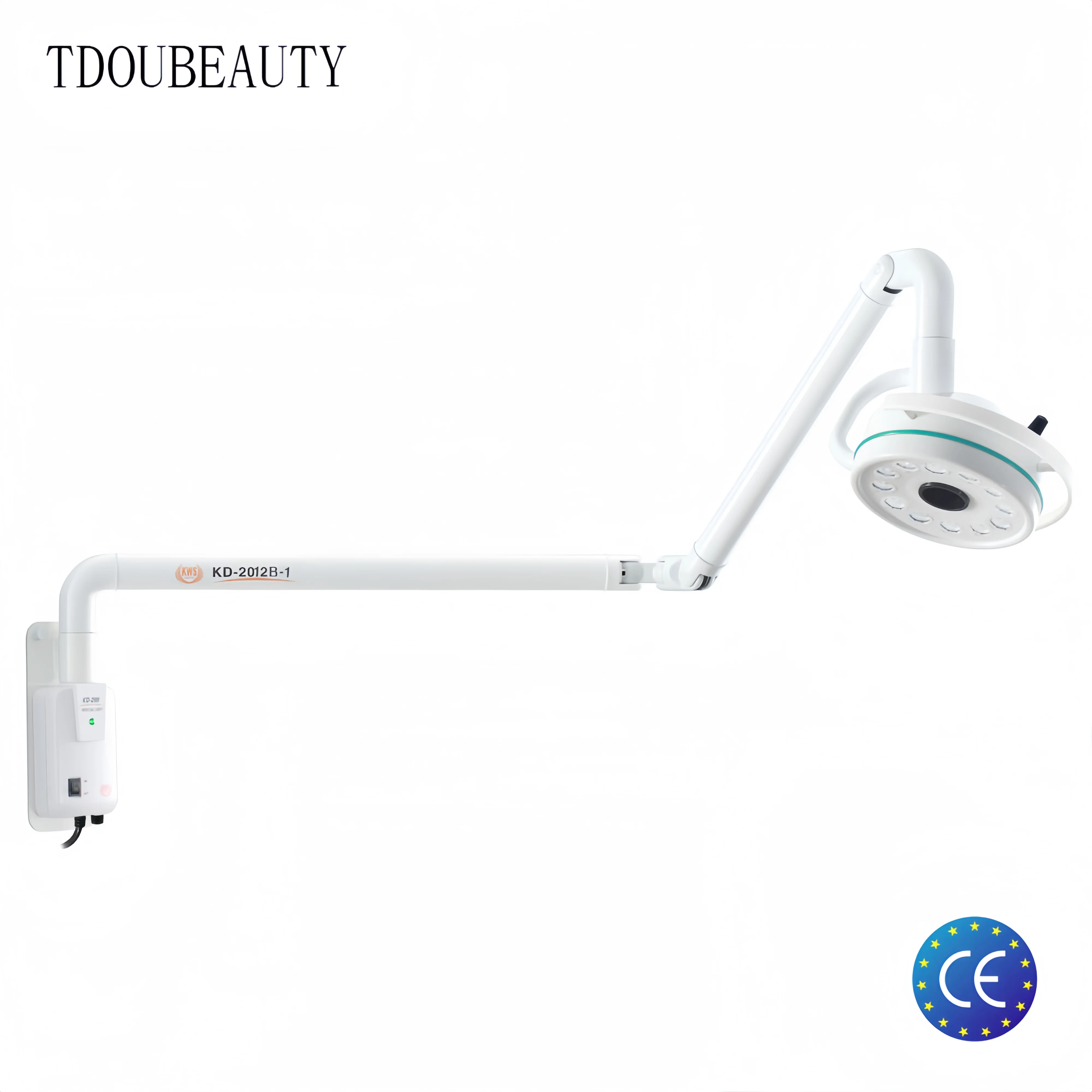 2024 NEW TDOUBEAUTY KD-2012B-1 36W Wall Mounted LED Surgical Exam Light Dental Shadowless Lamp Pet Surgery 90V-240V