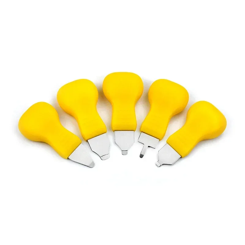 5 pz/lotto kit di strumenti di riparazione per orologi orologio leva coltello apri cassa copertura posteriore rimozione chiave sostituzione strumento di apertura accessori