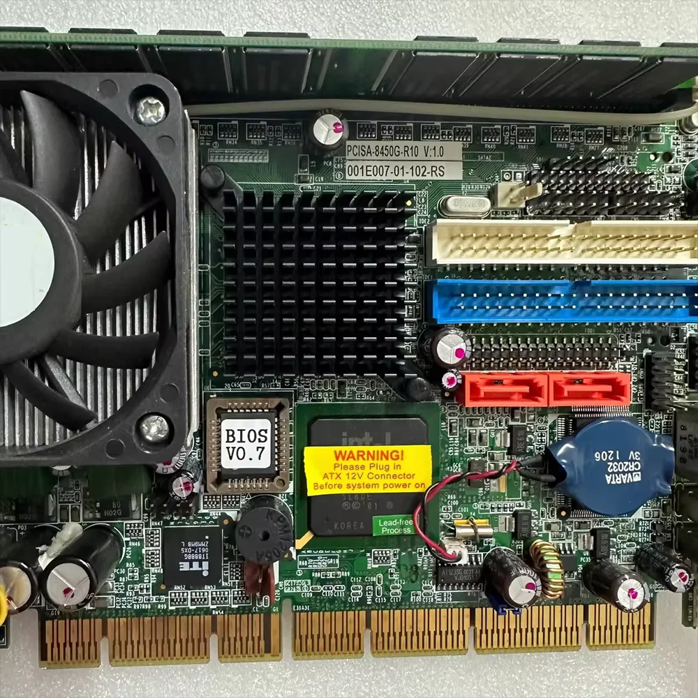 Original  Industrial Control Computer Equipment Motherboard PCISA-8450G-R10 V: 1.0