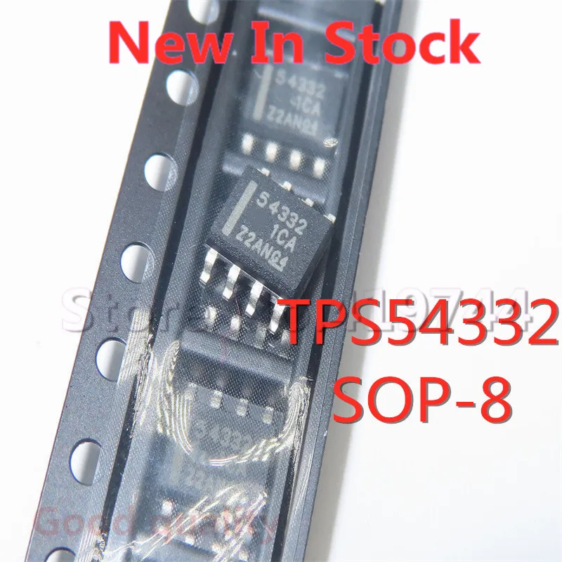 5PCS/LOT TPS54332 TPS54332DDA TPS54332DDAR 54332 SMD SOP-8 In Stock NEW original IC