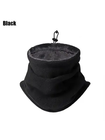 Masque chaud de moto d'hiver pour hommes et femmes, col polaire, écharpe coupe-vent plus chaude pour l'extérieur, Camping, randonnée, cagoule, masque facial de cyclisme