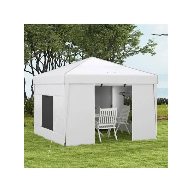 

9.7'x9.7' Pop Up Canopy Tent - Easy Setup Outdoor Shade for Events & Parties