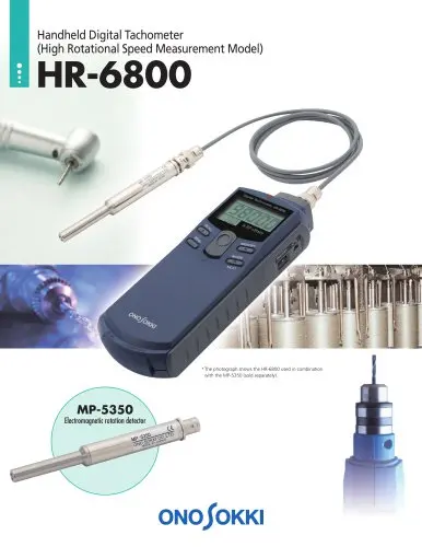 High Speed ONO SOKKI Handheld Digital Tachometer HT-5500 HT-3100 HT-4100 HT-6100 FT-7200 HT-5100 HT=5200