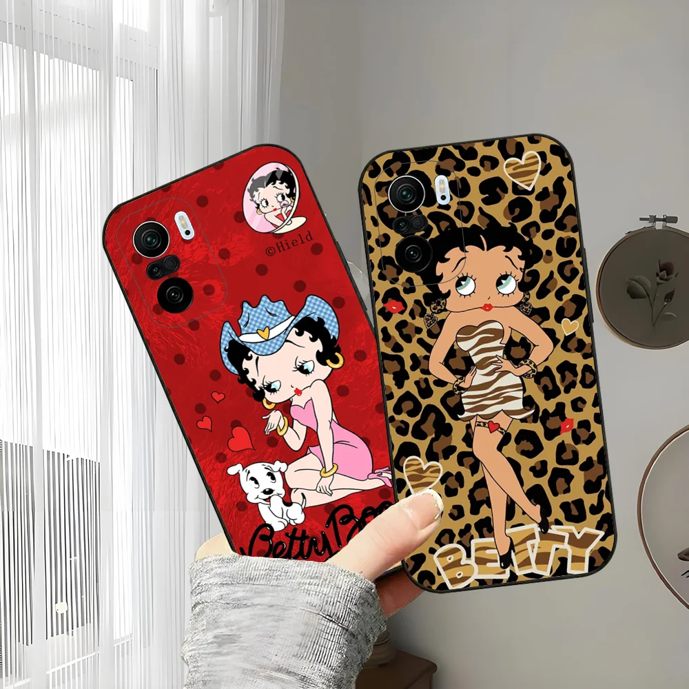 Painting B-Bettys Phone Case For Xiaomi Mi 5X 8 9 10 11 12 Lite Pro 10T PocoX3pro PocoM3 Note 10 Pro Lite