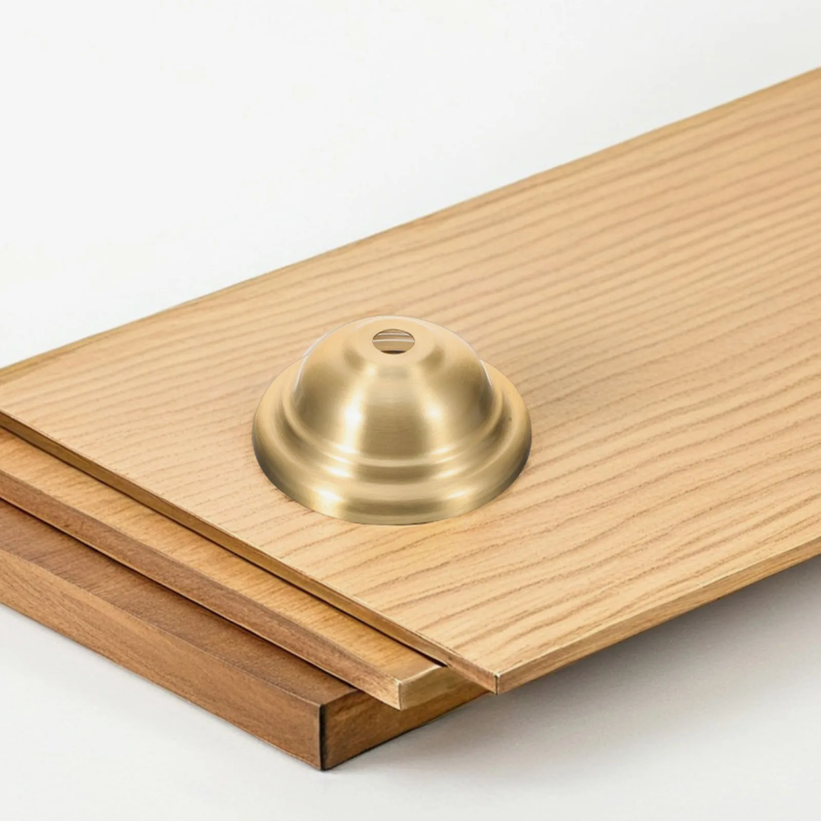 Cubiertas de dosel de techo de latón, Base de lámpara, placa de luz colgante para lámpara decorativa, accesorios de remate, 4 Uds.