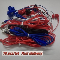 10 piece Wired Headphones 3.5mm Sport Earbuds with Bass Phone Earphones Stereo Headset with Mic volume control Music Earphones