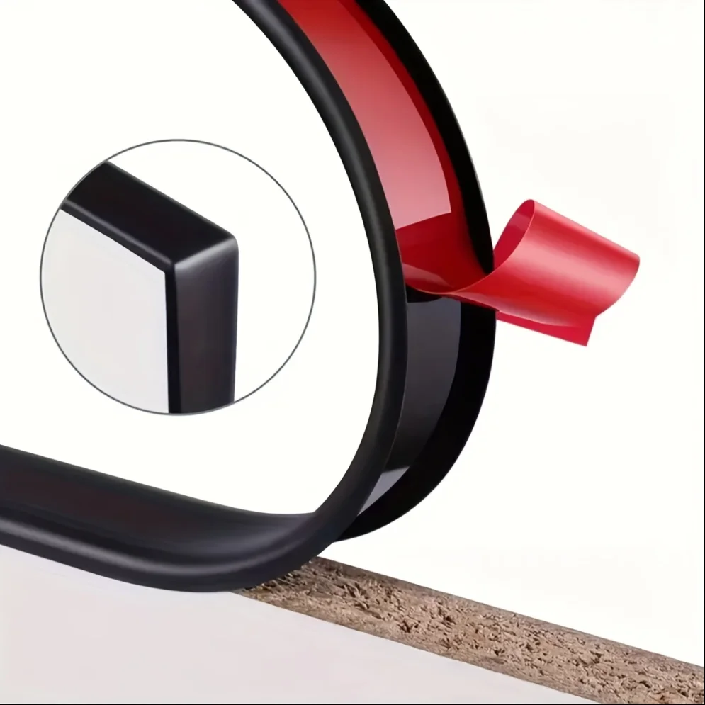 

1 шт. самоклеящиеся мебельные кромкооблицовочные фанеры для уплотнения кромок, защитные бамперы для углов и кромок для защиты шкафа стола, стола