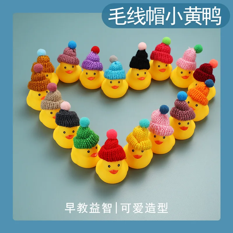 6 Pcs Mini Rubber Ducks with Sunglasses Cruise Rubber Ducks in Bulk Valentine's Day Gift Small