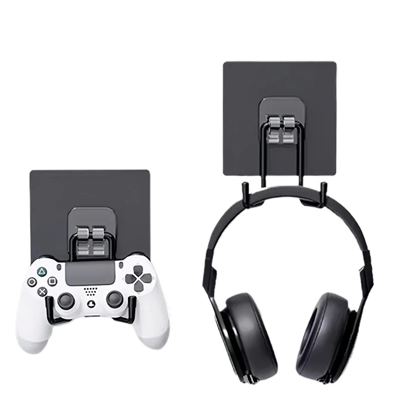 

Non Perforated Computer Headphone Stand, Head Mounted Hook, Headphone Storage, Wall Mounted Adhesive, Anti Slip