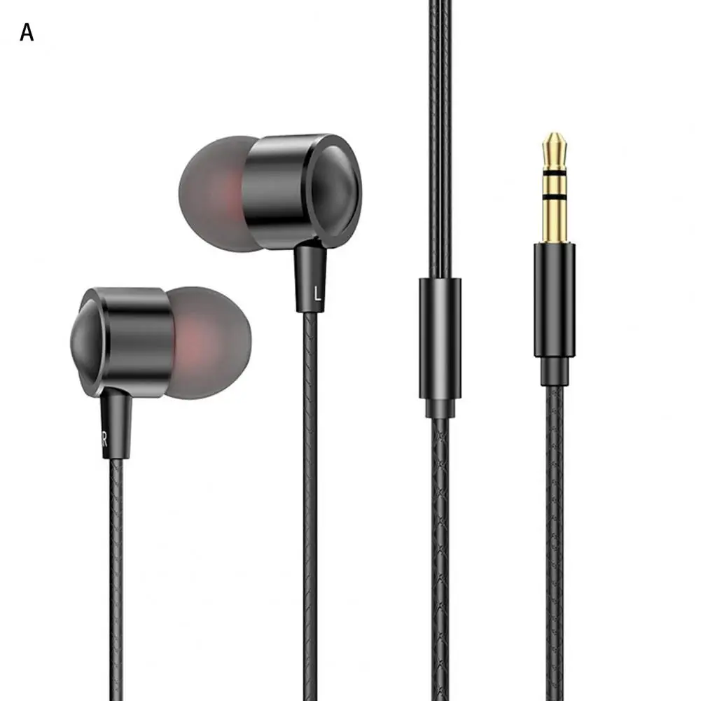 Earbud  Practical Noise Reduction Ergonomic  3.5mm/Type-C High Clarity Wired Headphone for Travel