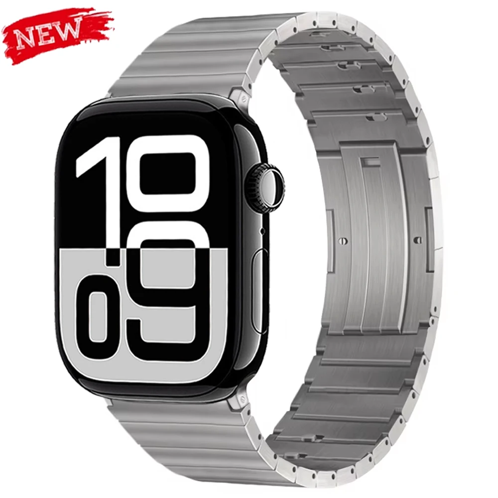 

Титановый ремешок для Apple Watch 49 мм 46 мм 41 мм 45 мм Браслет с быстрым демонтажем IWatch Series 10 9 8 7 6 SE Ultra2 42 мм 40/44 мм