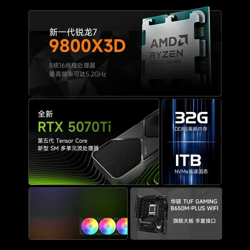 Multi-specification, High-performance Gaming Console, Large-capacity Memory, Complete PC set