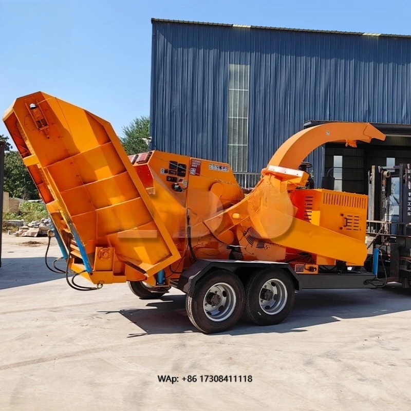 Branch Shredder Branch Crusher Forestry Machinery Orchards Branch Cutter Machine Tractor for Farms