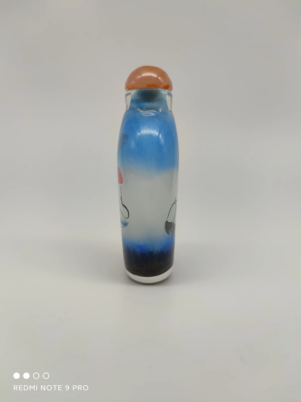 peking chinese inside painted glass snuff bottle reverse painting bottles crane gifts snuffbox peking christmas glaze clear