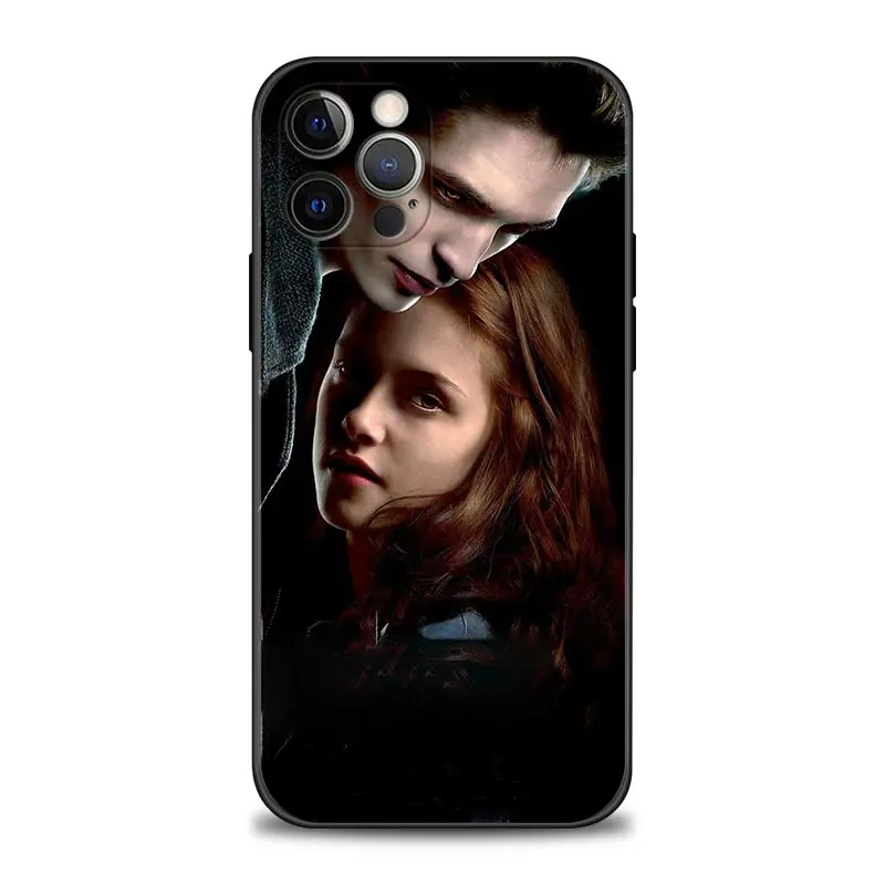 Custodia per telefono per Apple iPhone 11 12 13 7 8 SE XR XS 14 6 6s Pro Plus Max Custodia in silicone Yinuoda Twilight Lsabella Edward Cullen