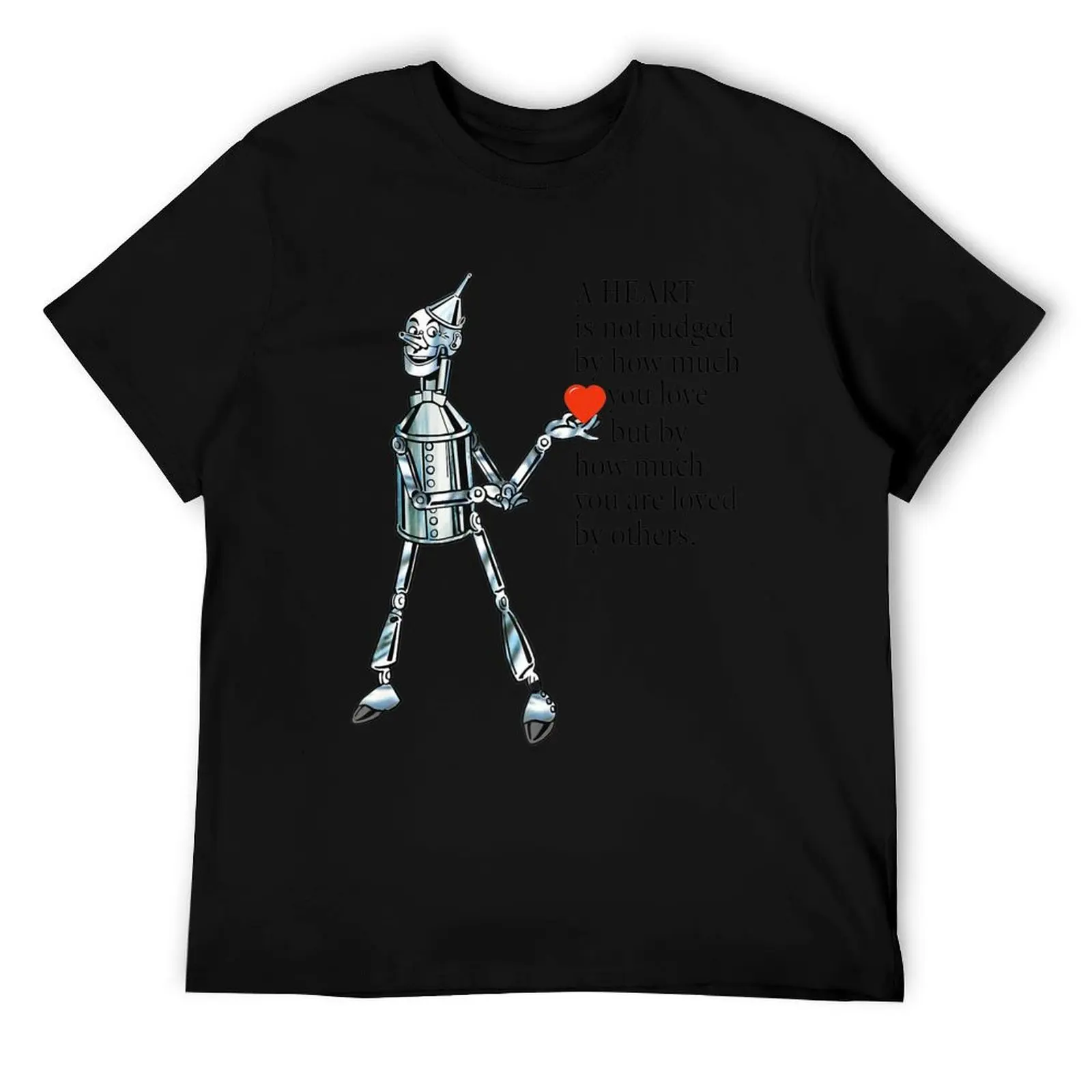 Tin Man Tin Man Heart Wisdom Cute Wizard Of Oz T-Shirt t shirts for man pack white t shirt cotton T-Shirt