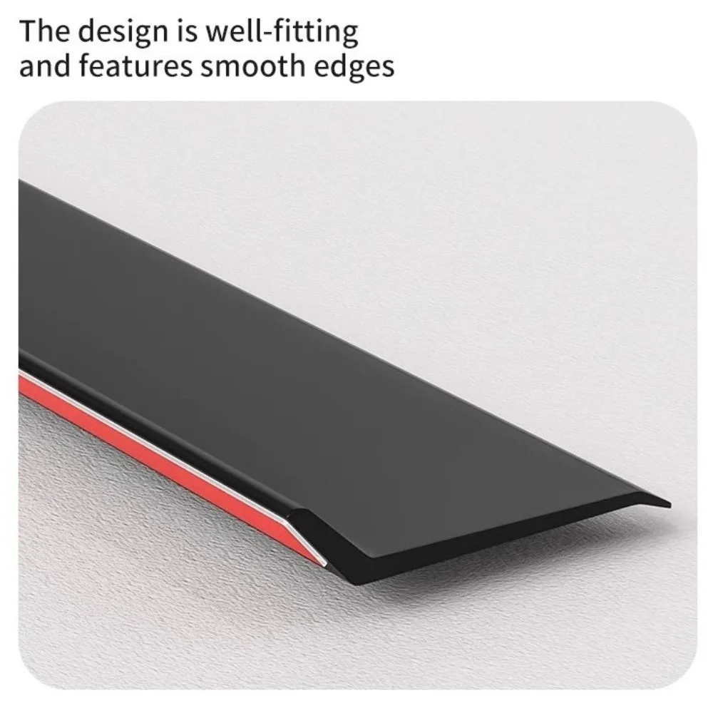 Effective 50mm Window Drip Strip Flexible Water Blocking Door Window Seal Adhesive Backing Rainproof Window Strip Outdoor Use