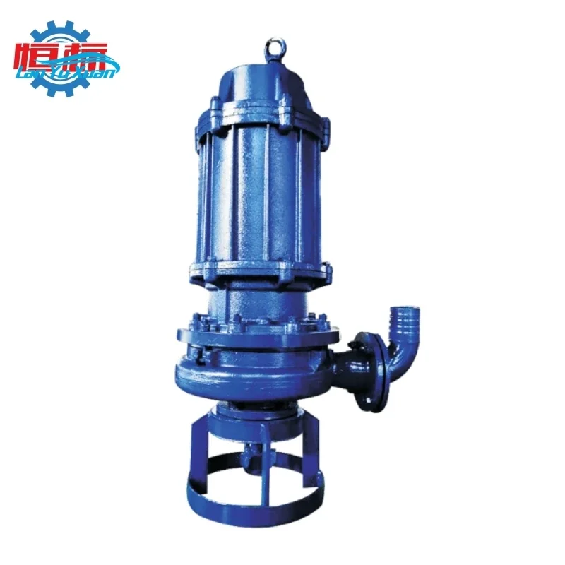 Series Electric Motor High Pressure Sand And Gravel Slurry Mining Submersible Pump