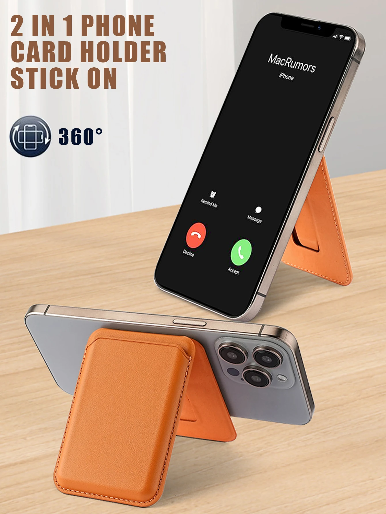 Phone Cases With Card Holder - Etui 3 w 1 MagSafe z
