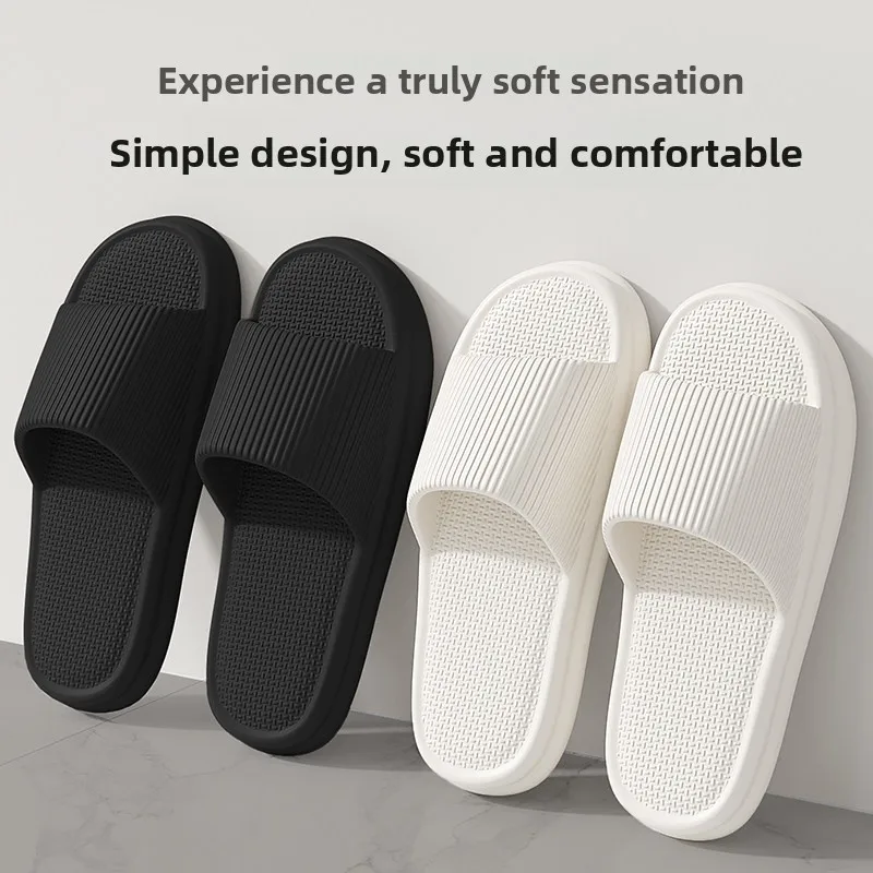 

Men's Slippers Summer 2026 Indoor Home Bathroom Anti-Slip Deodorant Soft Bottom EVA Casual Slippers Comfortable Slip-On Shoes