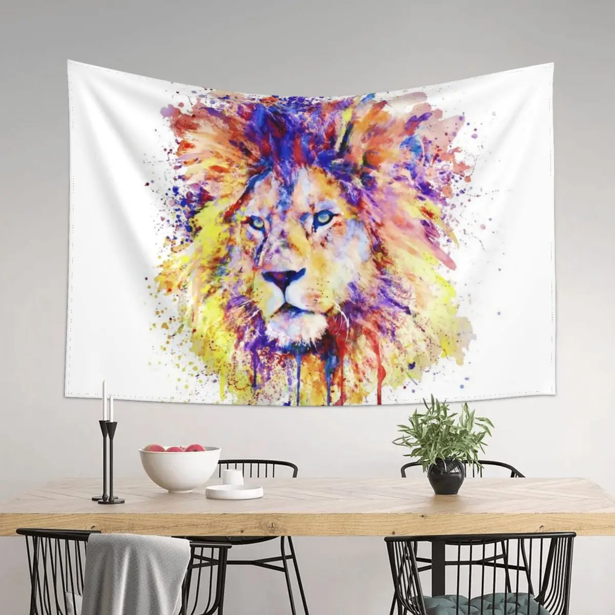 

The New King Tapestry Room Decor Luxury Living Room Decoration Aesthetic Home Decor Room Design Tapestry