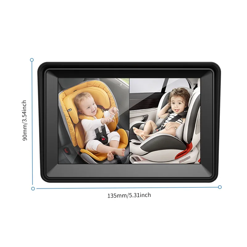 Picture 4: Car Baby Caregiver 5-inch Monitor + Night Vision Camera Rear Care Image