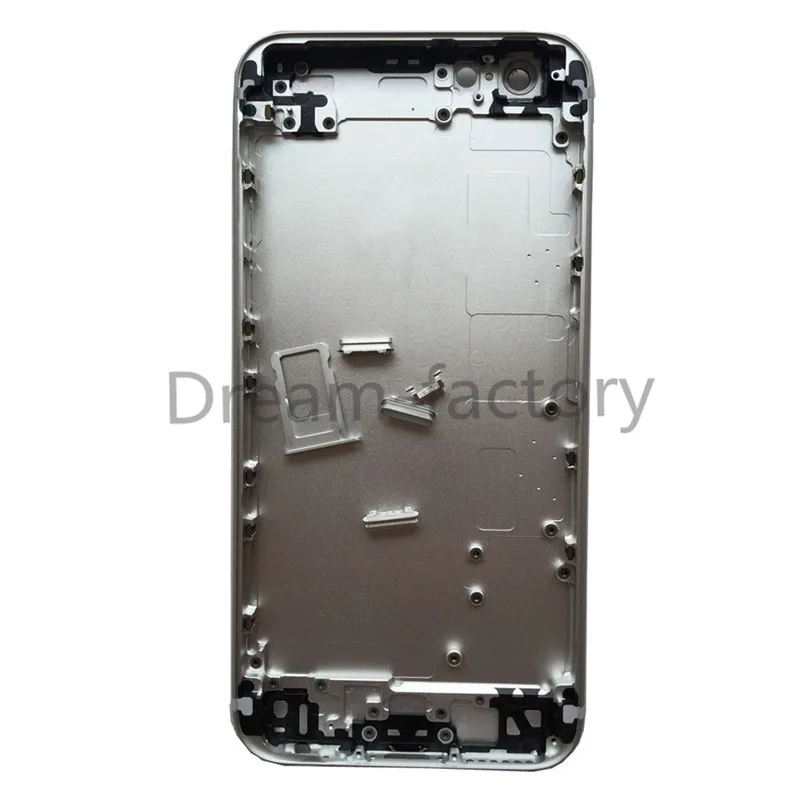 New Battery Back Door Metal Housing cover Replacement for iPhone 6s 7 Plus with Side Button