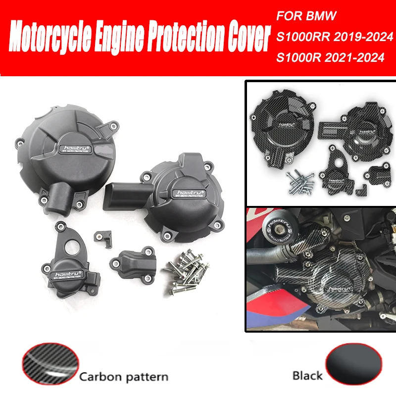 

S1000RR Motorcycle accessories Engine Case Guard Protector Cover case for case For BMW S1000RR/R 2019 2020 2021 2022 2023 2024