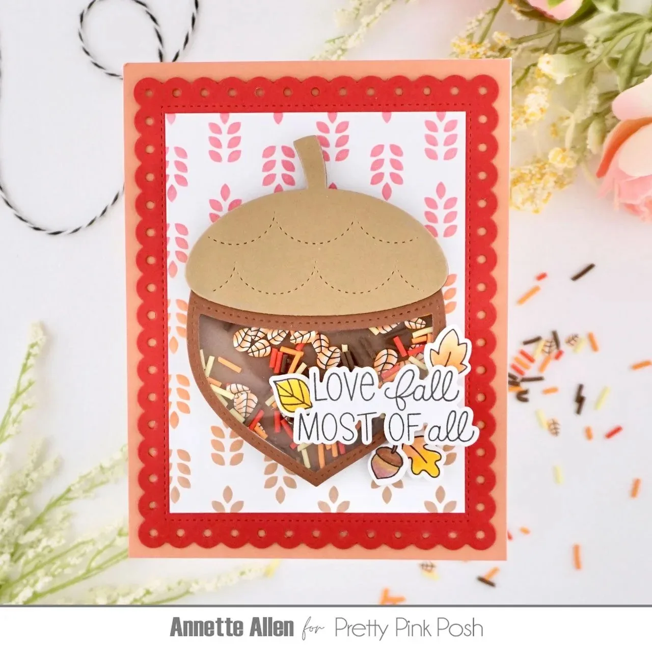 Acorn Shaker Fall Mouse Stencil And Dies New Arrival 2026 Scrapbook Diary Decoration Stencil Embossing Template DIY Greeting
