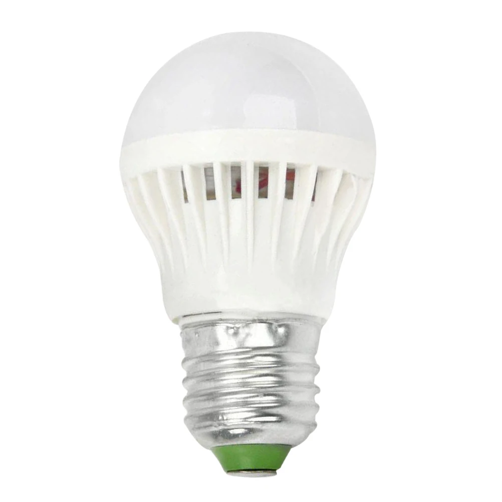 E27 7W 6500K Sensore audio luce automatica Lampadina a globo LED Lampada di emergenza a risparmio energetico per corridoio scala garage (bianco freddo)
