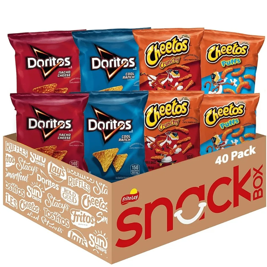 Paquete Variado de Doritos y Cheetos, 40 Unidades