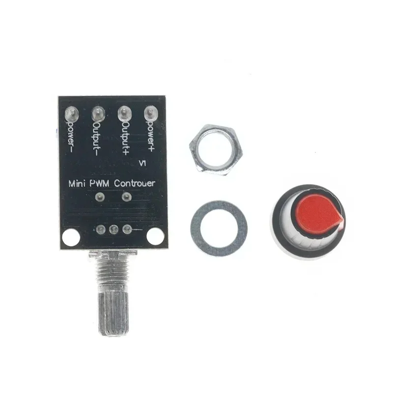 5V 12V 10A Voltage Regulator PWM DC Motor Speed Controller Governor Stepless Speed Regulator LED Dimmer Power Controller - view 3