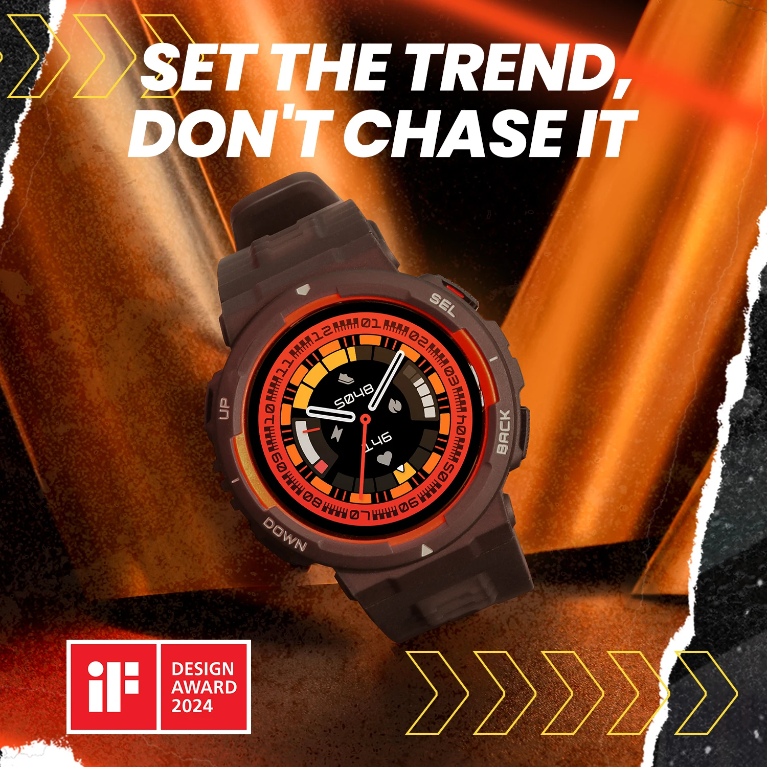 Смарт-часы Amazfit Active Edge, 46 мм, спортивные, 130 +