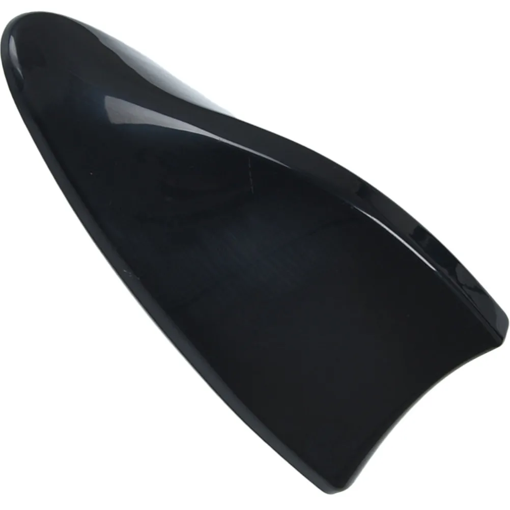 Shark Fin Antenna for Car Suv Truck Hatchback Motorcycle Premium Metal ABS Roof Aerial Base Radio Signal Antenna Sleek Sporty
