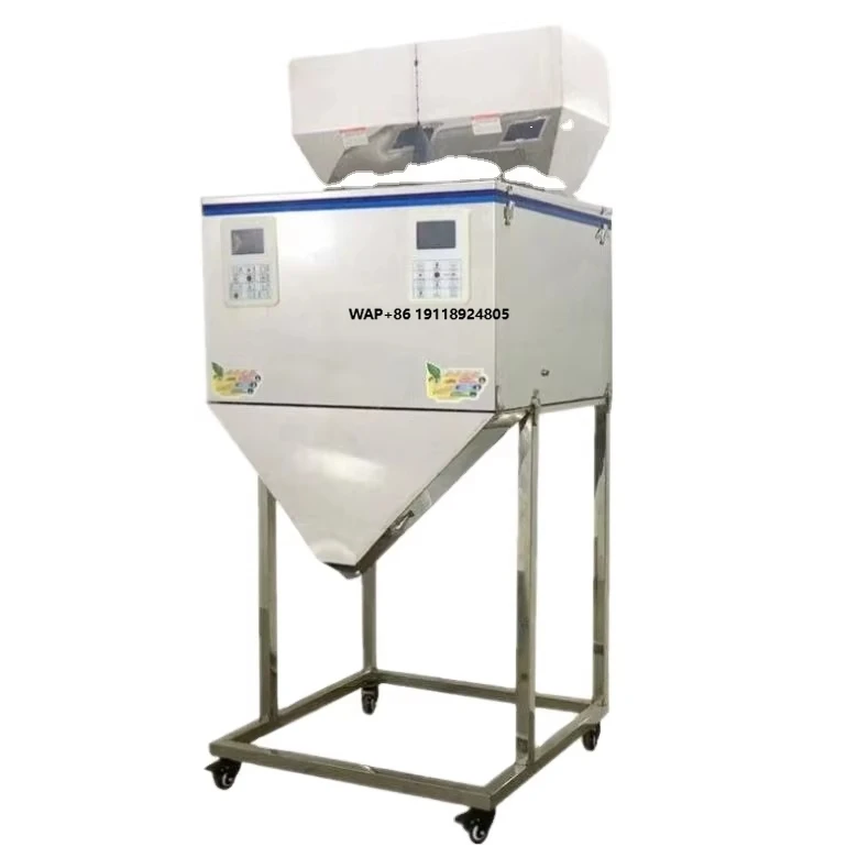 Semi-Automatic 100g-10KG Vertical Digital Control Coffee Bean Particle Powder Filler for Beverage Bottles for Beverages Grains