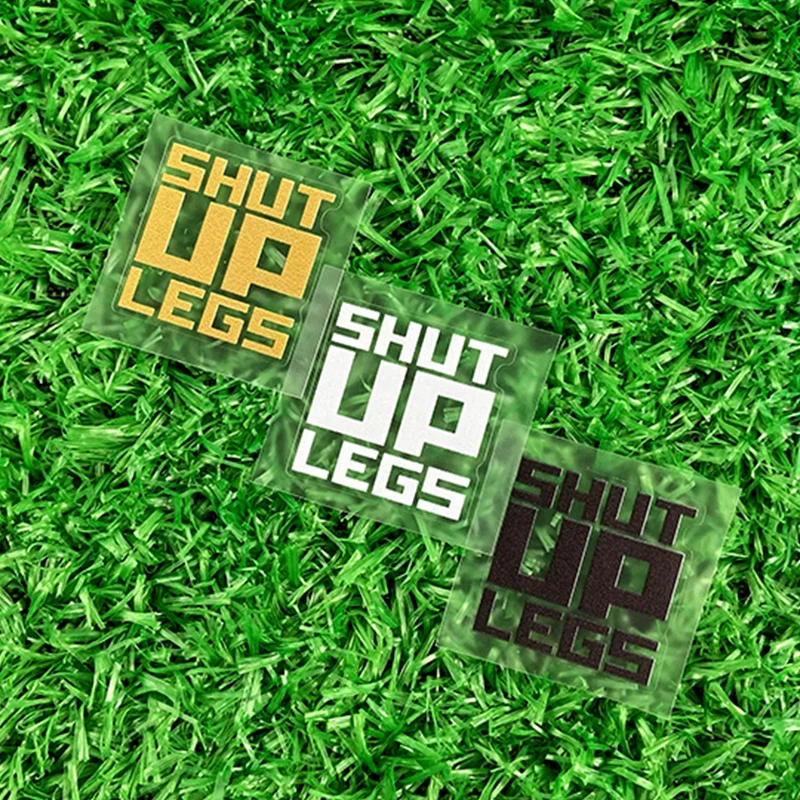 4PCS/set SHUT UP LEGS Bicycle Frame Stickers, Waterproof MTB Bike Decals for Top Tube and Handlebars
