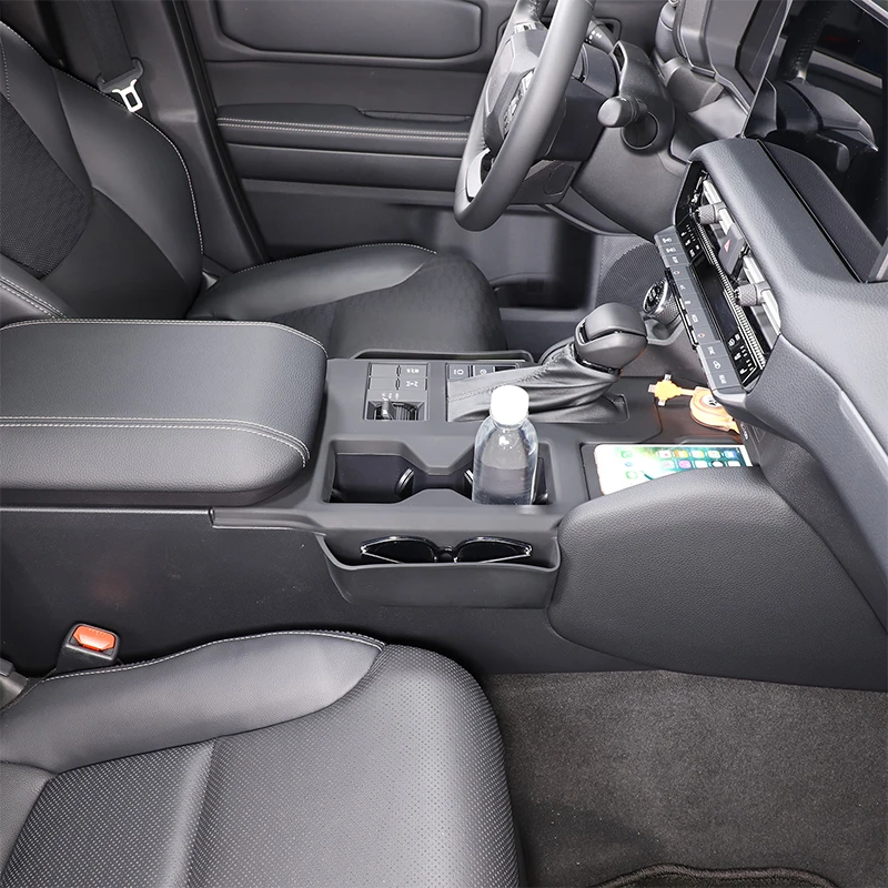 

Для 2024 + Toyota Land Cruiser 250 Prado LC250 накладка на центральную консоль (с ящиком для хранения) силиконовые аксессуары для модификации автомобиля