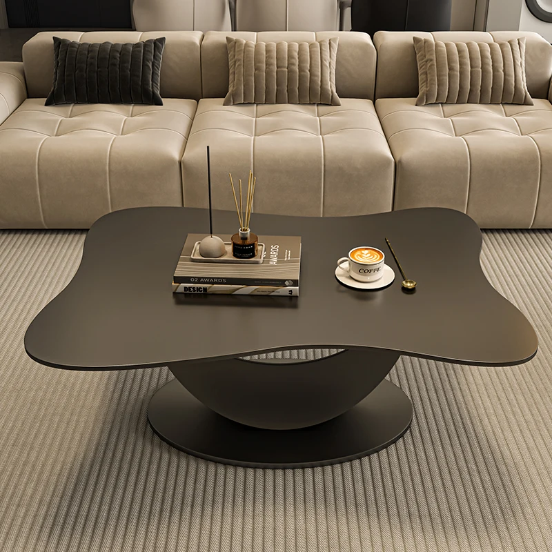 

Italian Simple Coffee Table Trendy Aesthetic Design Eclectic Coffee Table Luxury Neutral Table De Salon Living Room Furniture