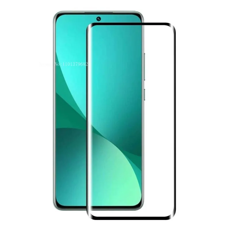 Pelindung layar anti gores, perlindungan menyeluruh, kaca anti gores melengkung, untuk Xiaomi 12 / 12X / 12 Pro